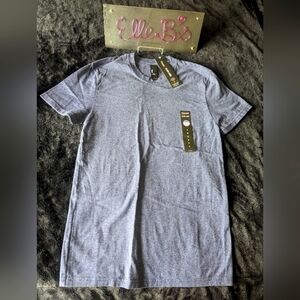 NWT Hanes Navy Blue Crew Neck Black Label Tee S